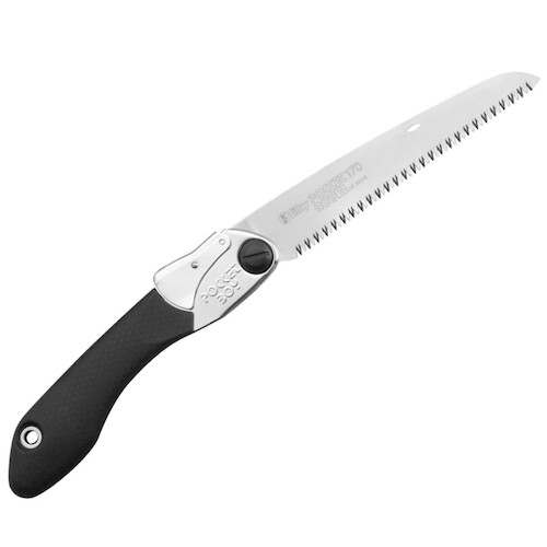 Silky Pocket Boy 170mm Medium Tooth Saw (Black Handle)