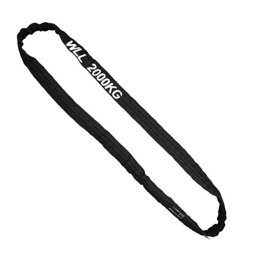 AustLift 2T Round Sling - Black