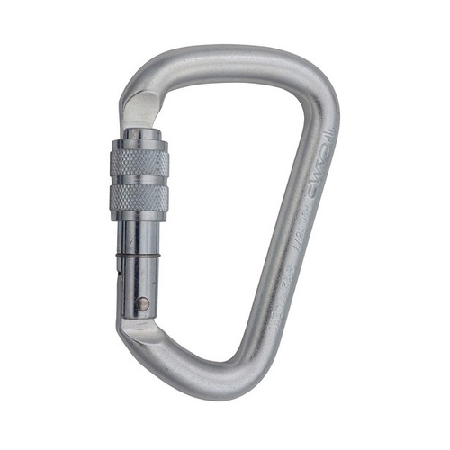 C.A.M.P. Steel HMS D Screw Gate Carabiner