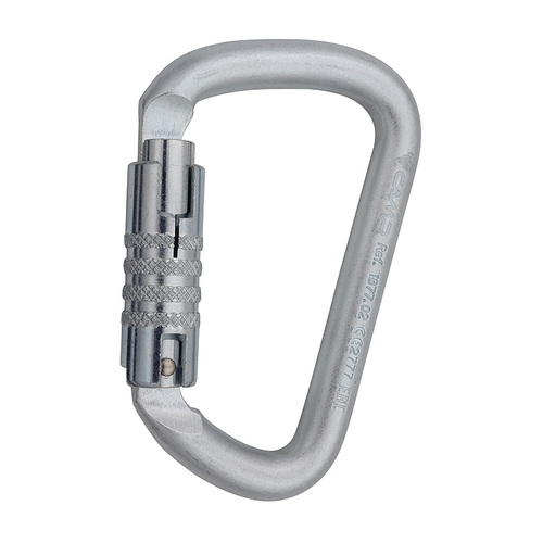 C.A.M.P. Steel HMS D 3 Lock Carabiner