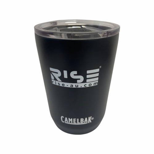 RISE x CAMELBAK Stainless Tumbler .35L- Jet Black