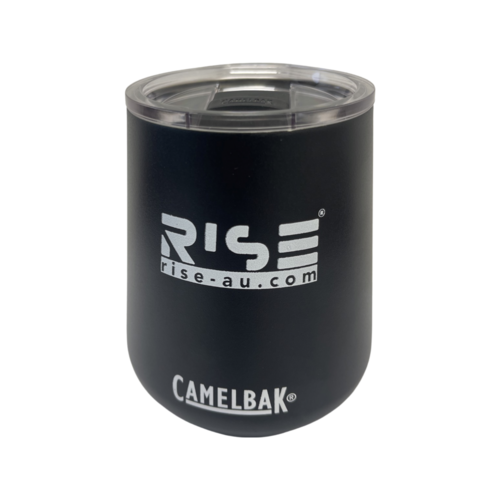 RISE x CAMELBAK Stainless Wine Tumbler .35L- Jet Black