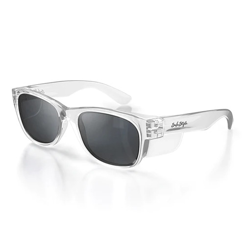 SafeStyle Classics - Clear Frame Polarised Lens