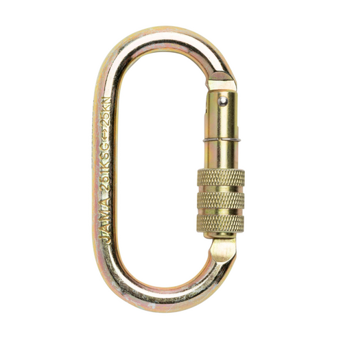 EZYiD JAMA Oval Screw-lock Carabiner