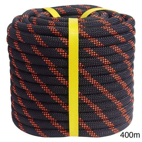 Whittam Ropes 12mm Double Braid Rigging Rope - Black/Red