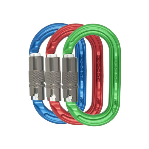 DMM Ultra O Locksafe Carabiner Colour 3 Pack