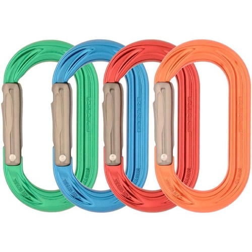 DMM PerfectO Straight Gate Carabiner Colour 4 Pack