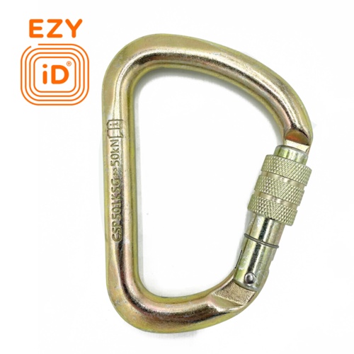 EZYiD Jama EZYiD D Screw-Lock Carabiner
