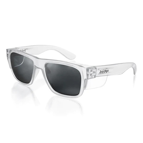 SafeStyle Fusions - Cear Frame Polarised Lens