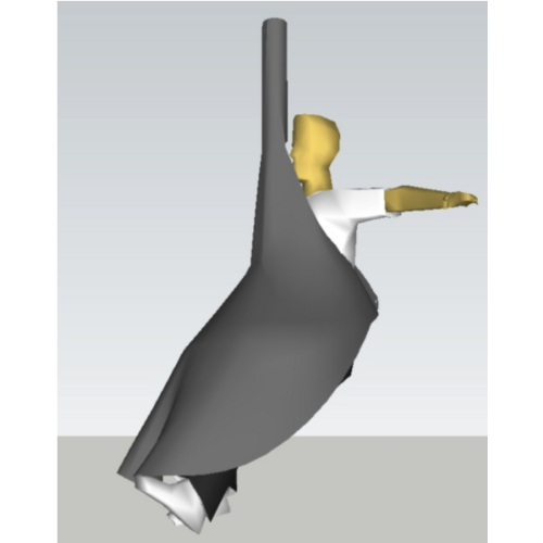 Apple-Sac Firewall Welding Apron