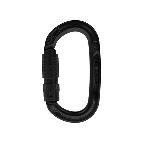 Singing Rock OXY Tri-Lock Carabiner- Black