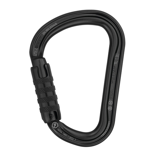 Petzl William Triact-LockCarabiner - Black