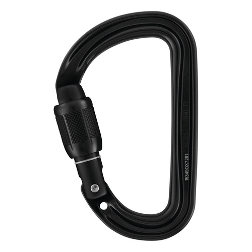 Petzl SM'D Screw-Lock Carabiner - Black