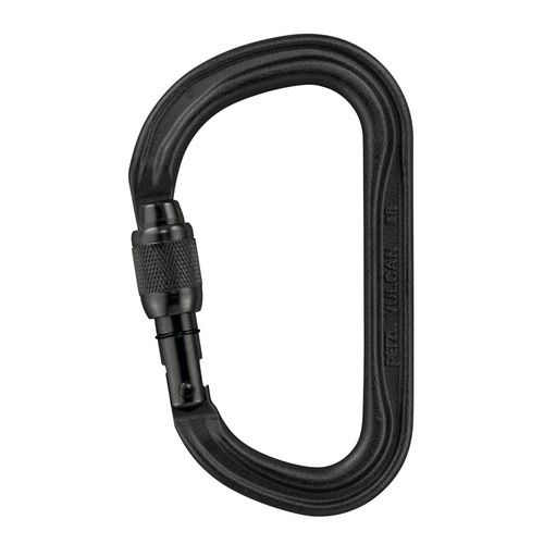 Petzl Vulcan Screw-Lock Carabiner - Black