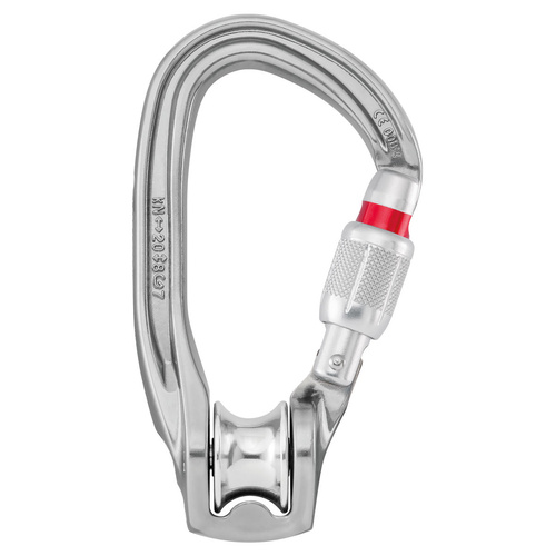 Petzl ROLLCLIP Z Screw-lock Pulley-Carabiner