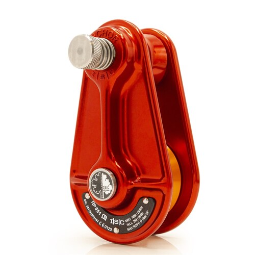 ISC Small 16 mm Red Rigging Pulley