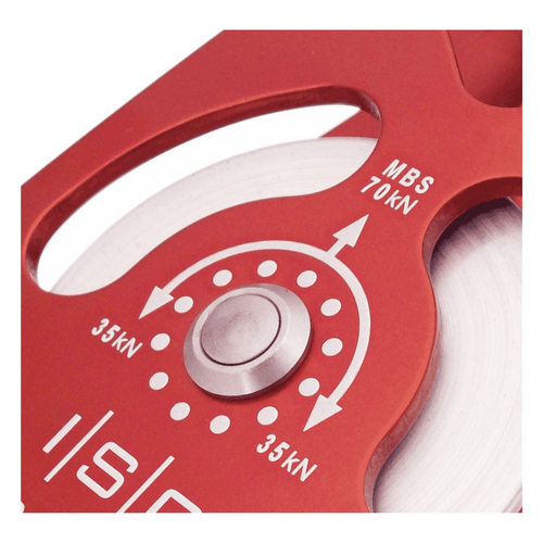 ISC EZYiD Small Double Pulley Aluminium 13mm (Bearings)