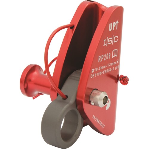ISC Mini Rope Grab With Removable Pip Pin Axle 
