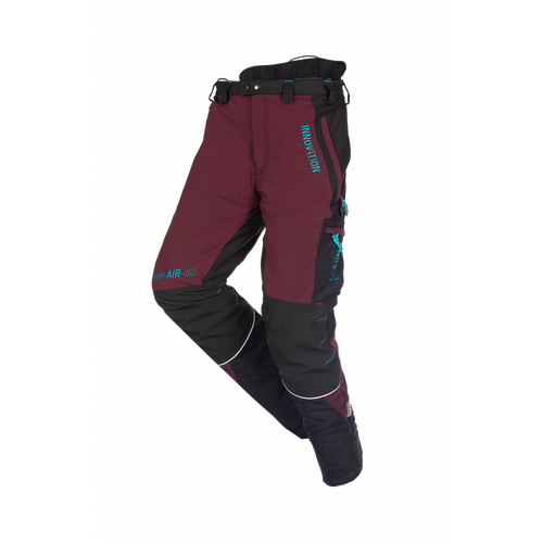 SIP Protection AIR-GO Donna Chainsaw Trousers - Burgundy/Red