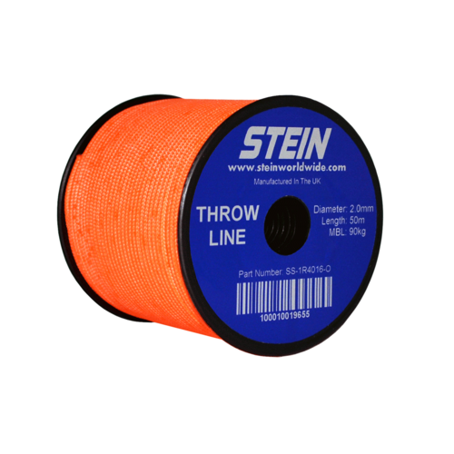 Stein 2.0mm Throw Line Orange- 50m