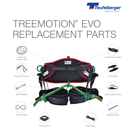 Teufelberger treeMOTION Evo Replacement Parts