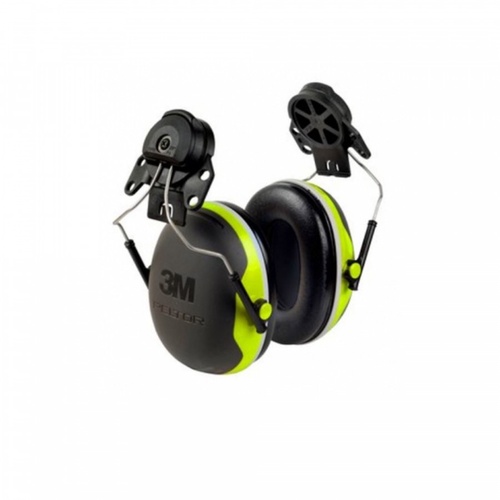 3M X4P3E Helmet Mount Earmuff (Green & Grey)