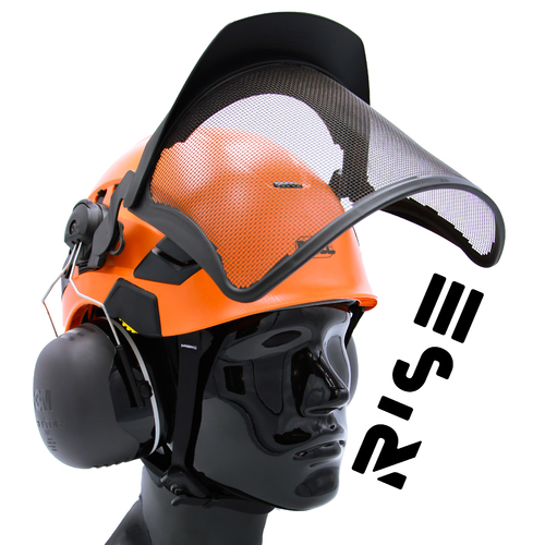 Petzl Vertex Vent Chainsaw Helmet Kit- High Performance Earmuffs