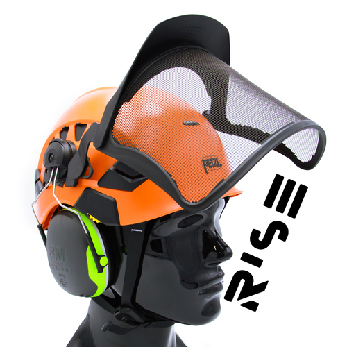 Petzl Vertex Vent Chainsaw Helmet  Kit- Streamline Earmuffs
