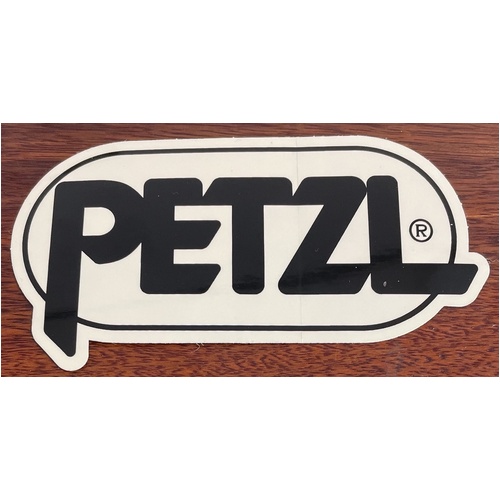 Petzl Sticker Black