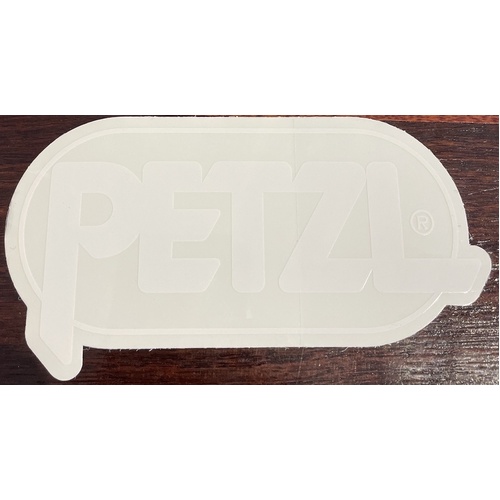 Petzl Sticker White